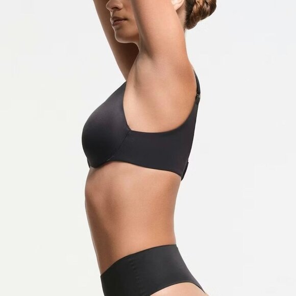 NWT SKIMS Smoothing Intimates Full Coverage Lightly Lined Bra in Onyx - 40DDD - Picture 7 of 9